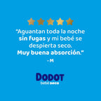 Dodot Pañales Bebé-Seco, Talla 3 (6-10 kg), 292 Pañales + 1 Paquete de 10 Toallitas de Regalo Aqua Plastic Free