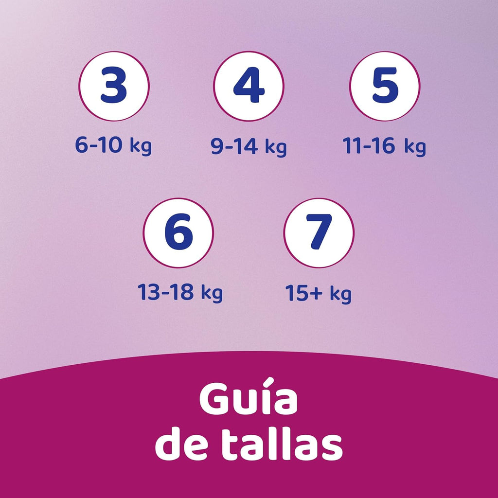 Dodot Pañales Bebé Activity Talla 6, 116 Pañales, 13kg+, Nuestro Nº1 en Absorción y Confort