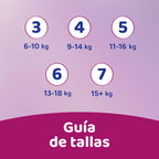 Dodot Pañales Bebé Activity Talla 6, 116 Pañales, 13kg+, Nuestro Nº1 en Absorción y Confort