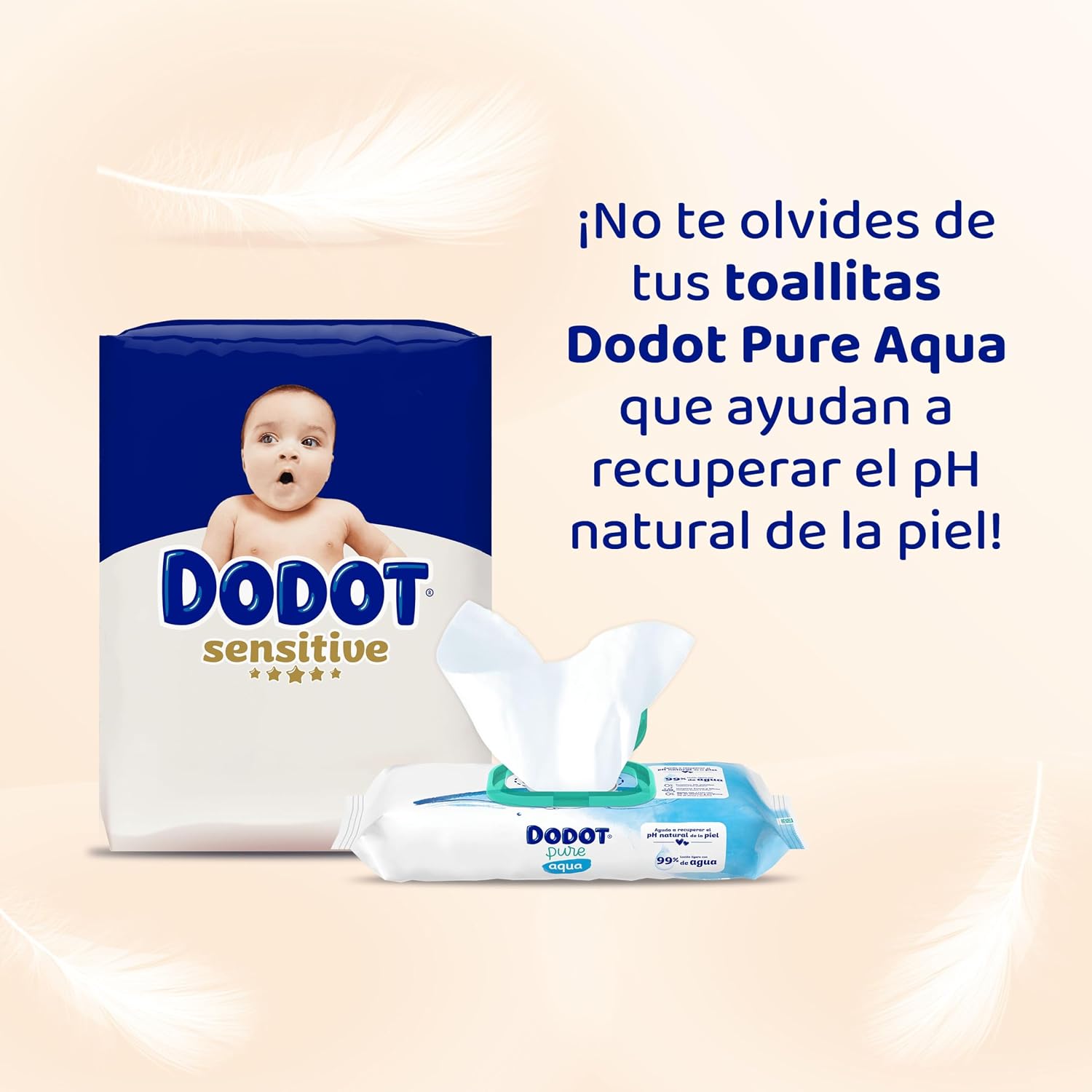 Dodot Pañales Bebé Sensitive, Talla 5 (11-16 kg), 168 Pañales + 4 Pants de Regalo