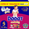Dodot Pañales Bebé Activity Talla 5 (11-16 kg), 152 Pañales, Our Nº1 in Absorption and Comfort
