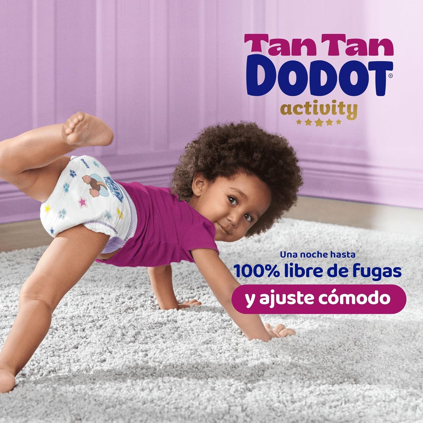 Dodot Pañales Bebé Activity Talla 4 (9-14 kg), 174 Pañales, Nuestro Nº1 en Absorción y Comodidad