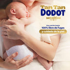 Dodot Pañales Bebé Sensitive, Talla 1 (2-5kg), 224 Pañales + 1 Paquete de 40 Toallitas de Aqua Plastic Free de Regalo