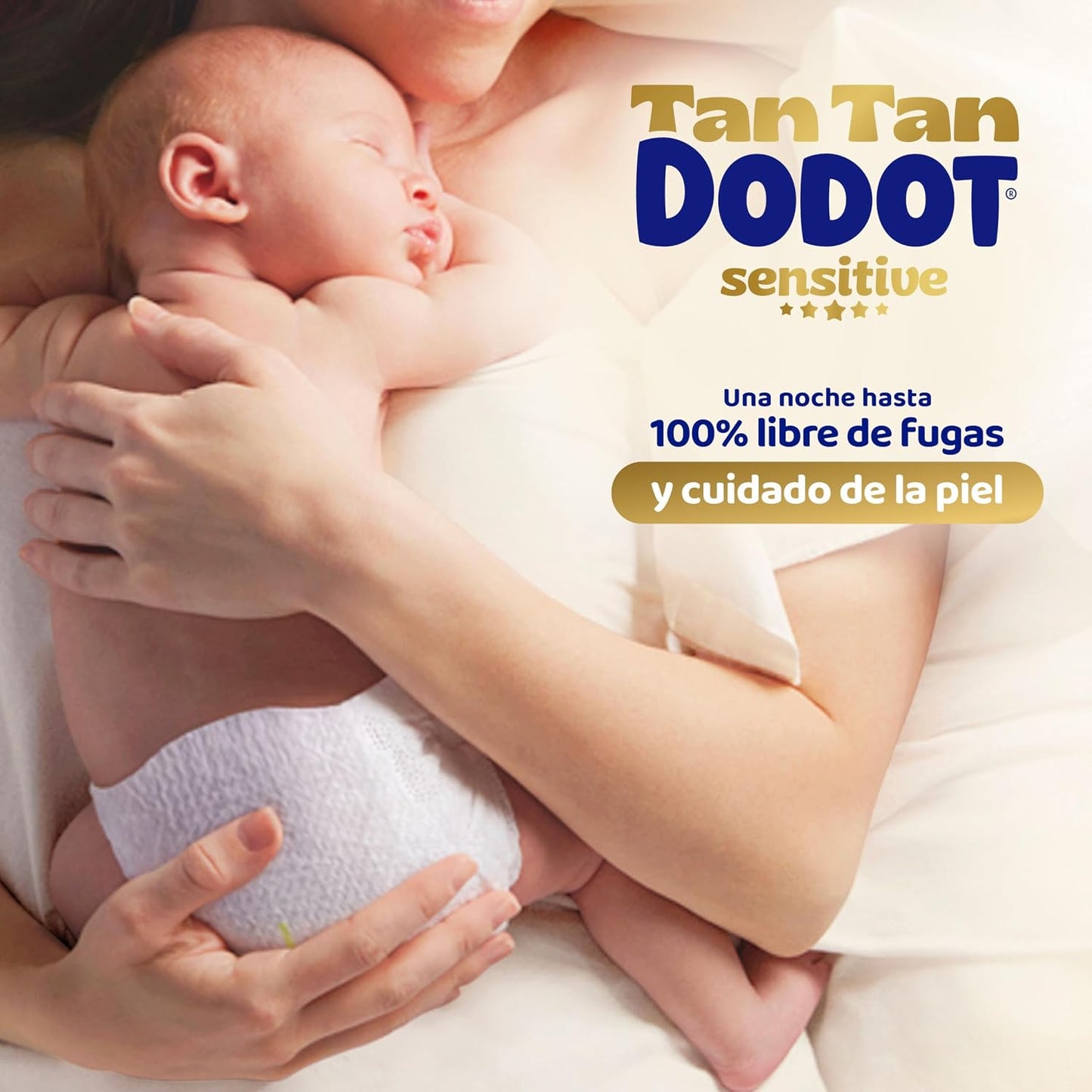 Dodot Pañales Bebé Sensitive, Talla 2 (4-8 kg), 240 Pañales + Regalo de 40 Toallitas Aqua Pure 99% Agua