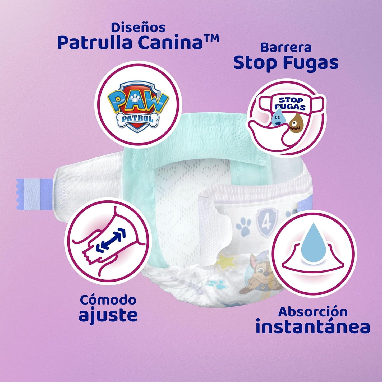 Dodot Pañales Bebé Activity Talla 4 (9-14 kg), 174 Pañales, Nuestro Nº1 en Absorción y Comodidad