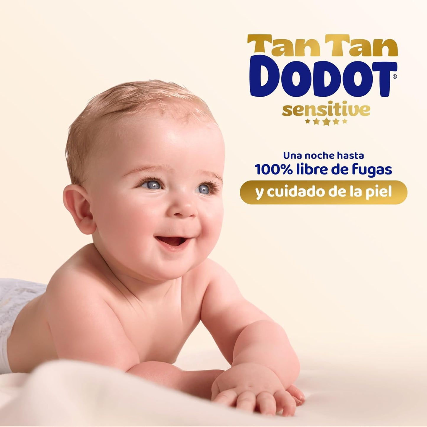 Dodot Pañales Bebé Sensitive, Talla 4 (9-14 kg), 192 Pañales + 4 Pants de Regalo