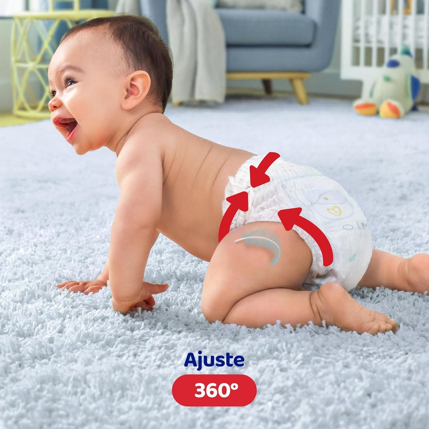 Dodot Activity Pants Pañal-Braguita Talla 4, 86 Pañales, 9kg-15kg, Con Ajuste 360 que ayuda a prevenir holguras y fugas y materiales extra suave