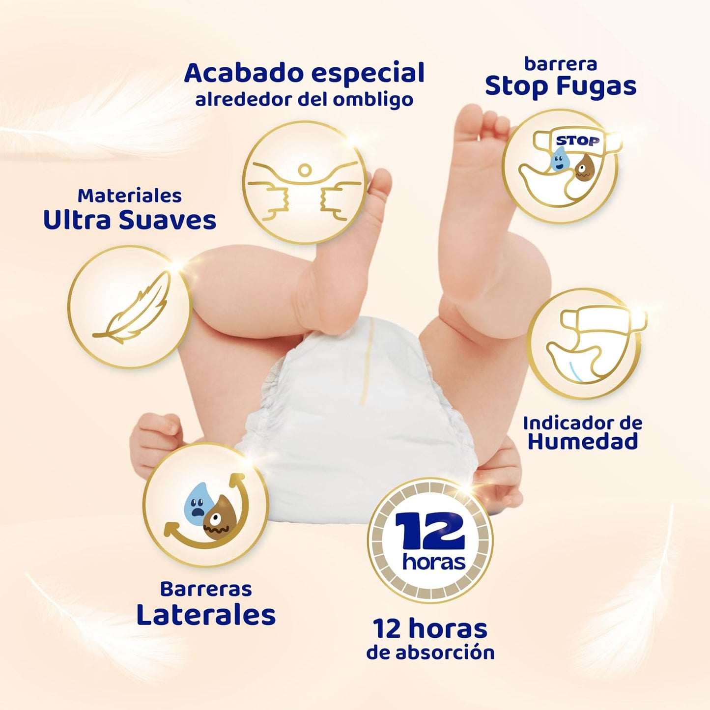 Dodot Pañales Bebé Sensitive, Talla 1 (2-5kg), 224 Pañales + 1 Pack de 40 Toallitas Regalo de Aqua Plastic Free