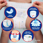 Dodot Activity Pants Pañal-Braguita Talla 4, 86 Pañales, 9kg-15kg, Con Ajuste 360 que ayuda a prevenir holguras y fugas y materiales extra suaves