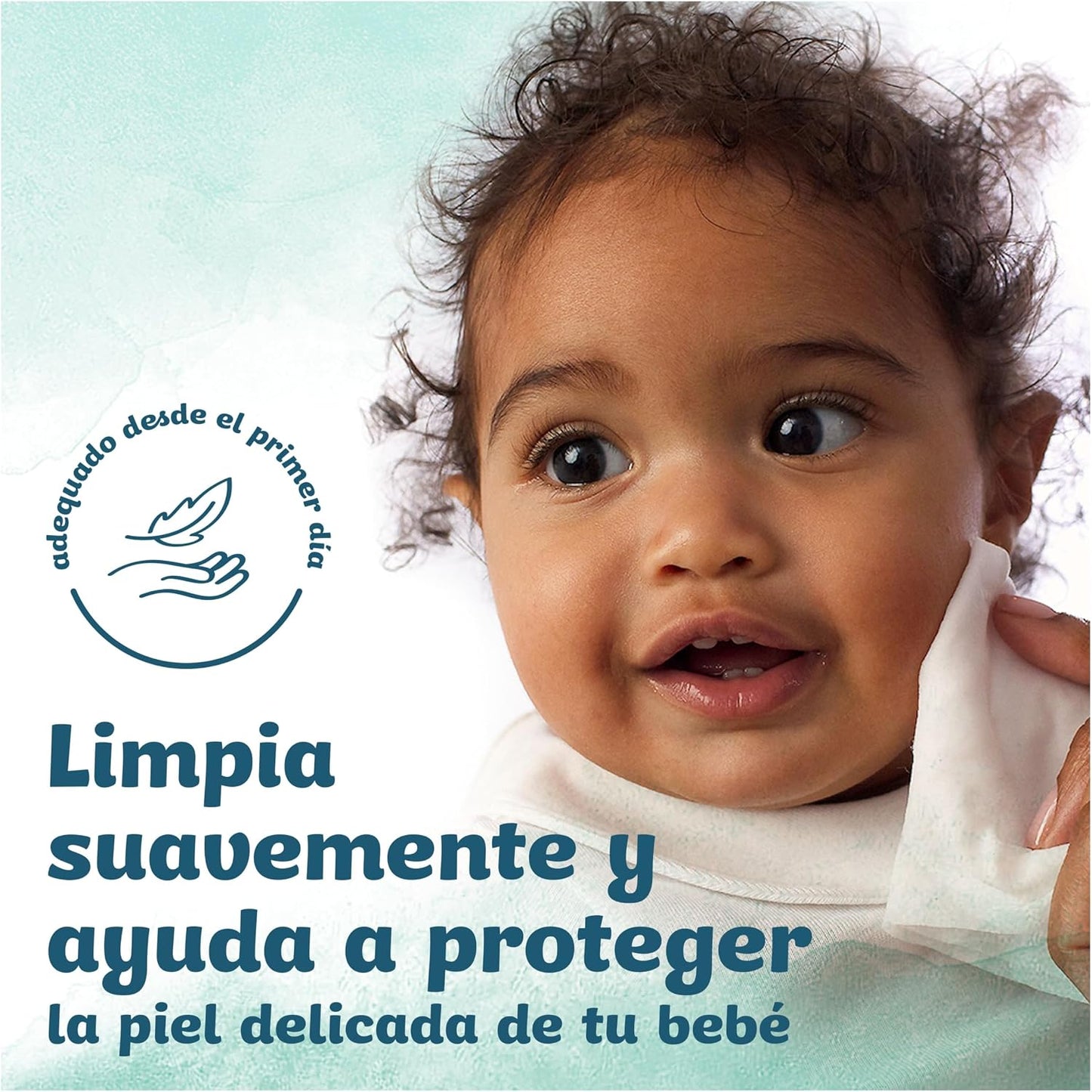 Dodot Toallitas Pure Calma & Protege Para Bebé 24 Paquetes De 46 Unidades =1104 Toallitas, Ayuda a restaurar el pH natural de la piel, una gota de Aloe Vera