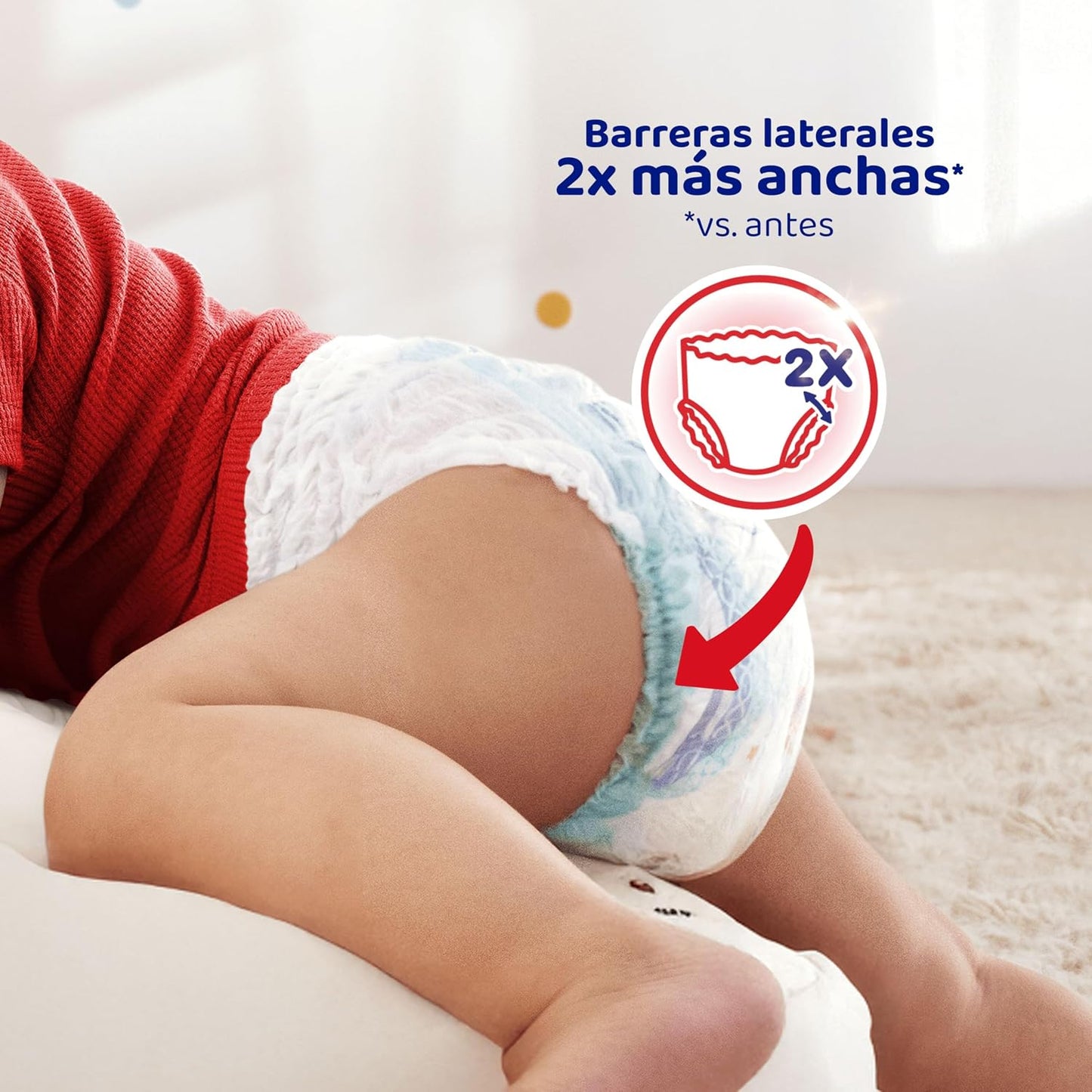 Dodot Pañal-Braguita Bebé Activity Talla 5 (11-17kg), 76 Pañales,Ajuste 360° que ayuda a prevenir fugas