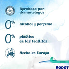 Dodot Baby Wipes Aqua Pure, 1,296 Wipes, Helps restore skin's natural pH, 99% water