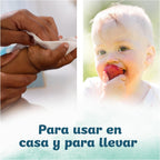 Dodot Toallitas Pure Calma & Protege Para Bebé 24 Paquetes De 46 Unidades =1104 Toallitas, Ayuda a restaurar el pH natural de la piel, una gota de Aloe Vera