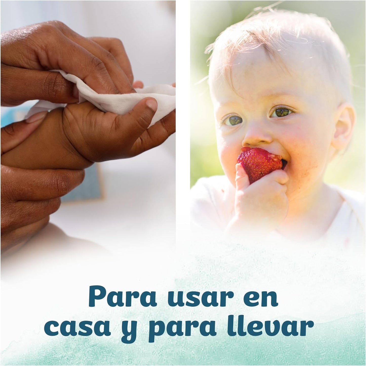 Dodot Toallitas Pure Calma & Protege Para Bebé 24 Paquetes De 46 Unidades =1104 Toallitas, Ayuda a restaurar el pH natural de la piel, una gota de Aloe Vera