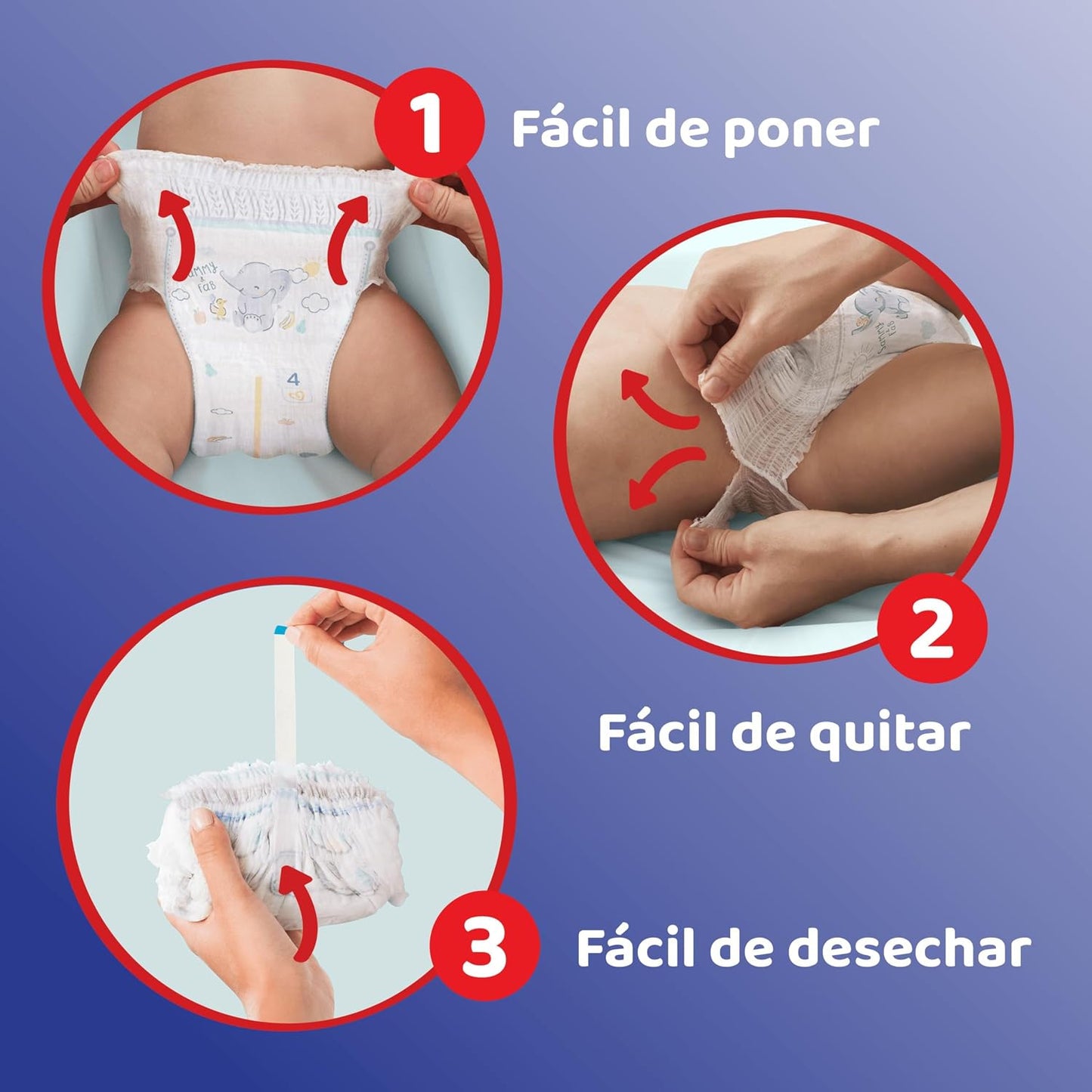 Dodot Activity Pants Pañal-Braguita Talla 4, 86 Pañales, 9kg-15kg, Con Ajuste 360 que ayuda a prevenir holguras y fugas y materiales extra suave