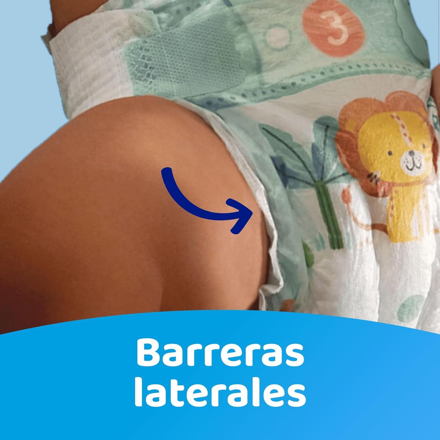 Dodot Pañales Bebé Seco Talla 7 (15+kg), 120 Pañales, Noche Sin Fugas