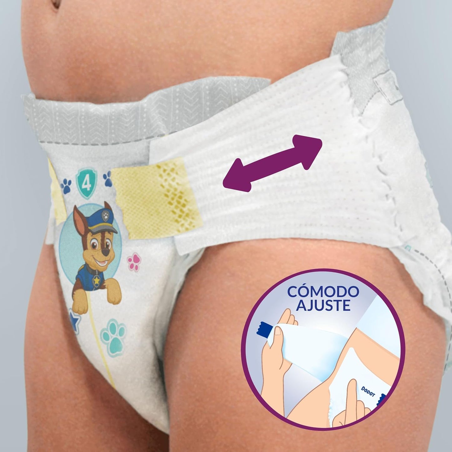 Dodot Pañales Bebé Activity, Talla 3 (6-10 kg), 168 Pañales, Hasta 12h de Protección Antifugas y Ajuste