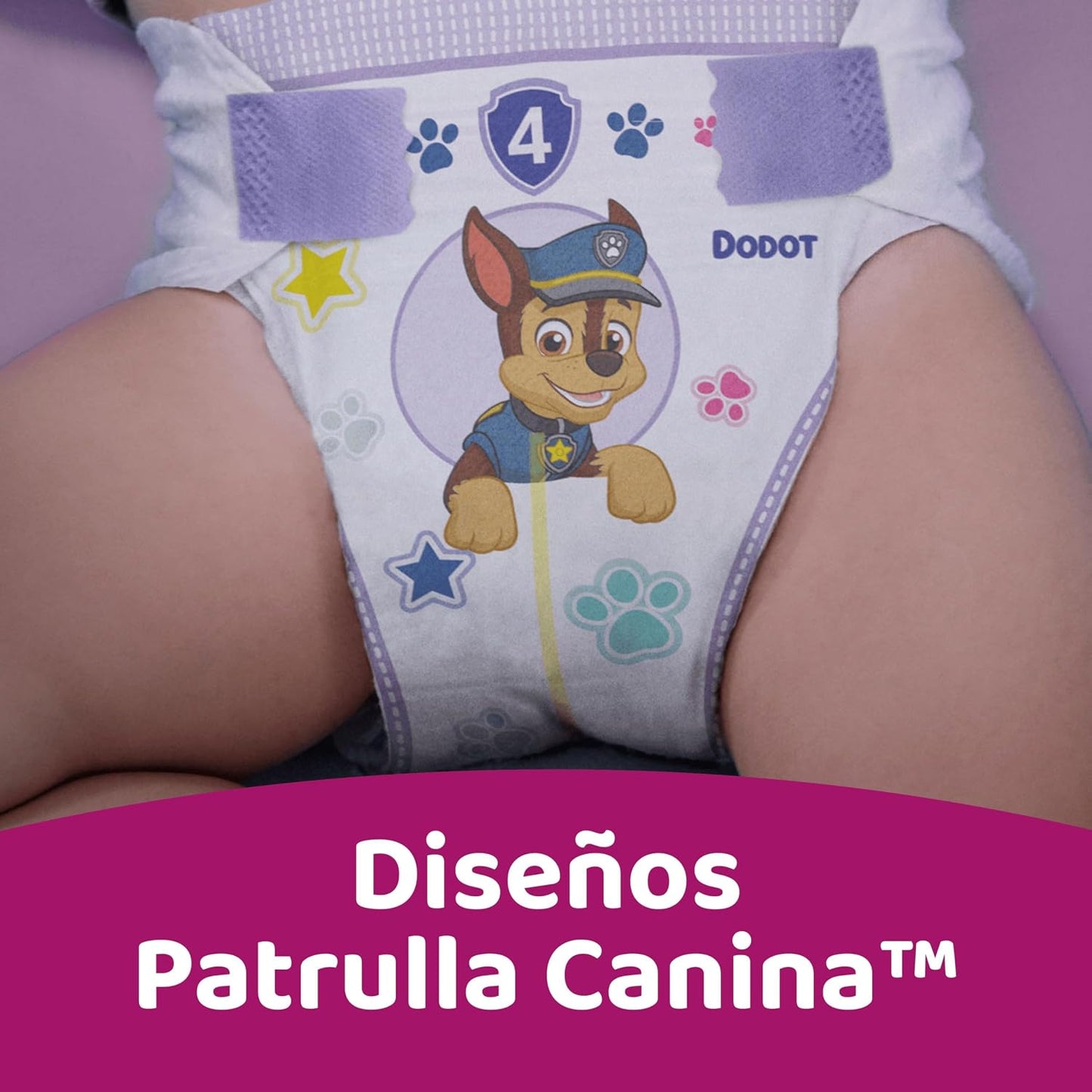 Dodot Pañales Bebé Activity Talla 4 (9-14 kg), 174 Pañales, Nuestro Nº1 en Absorción y Comodidad