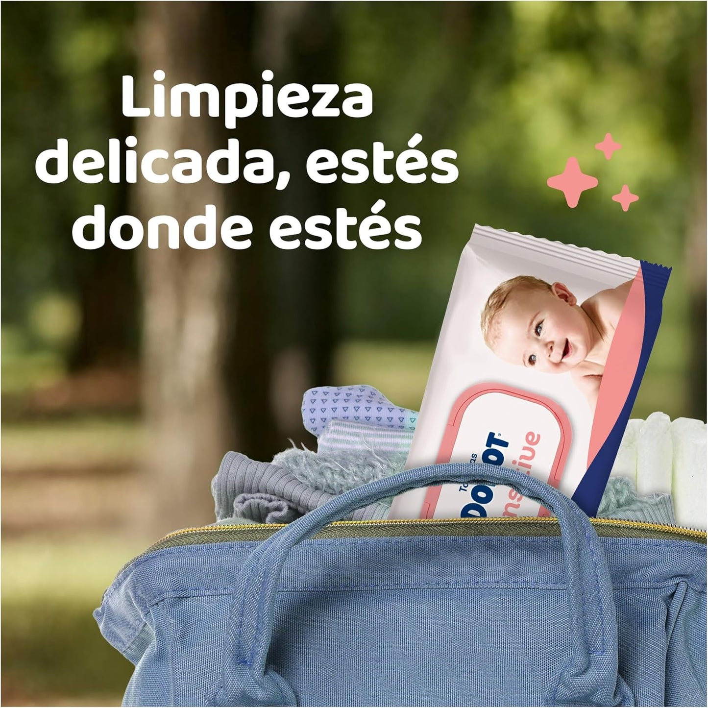 Dodot Toallitas Bebé Sensitive, 840 Toallitas (15 Packs x 56 uds) (El empaque puede variar)
