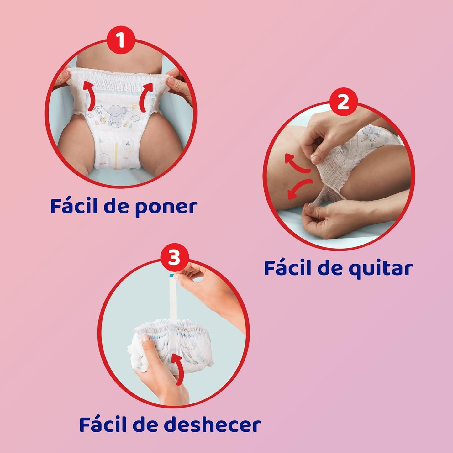 Dodot Pañal-Braguita Bebé Activity Talla 5 (11-17kg), 76 Pañales,Ajuste 360° que ayuda a prevenir fugas