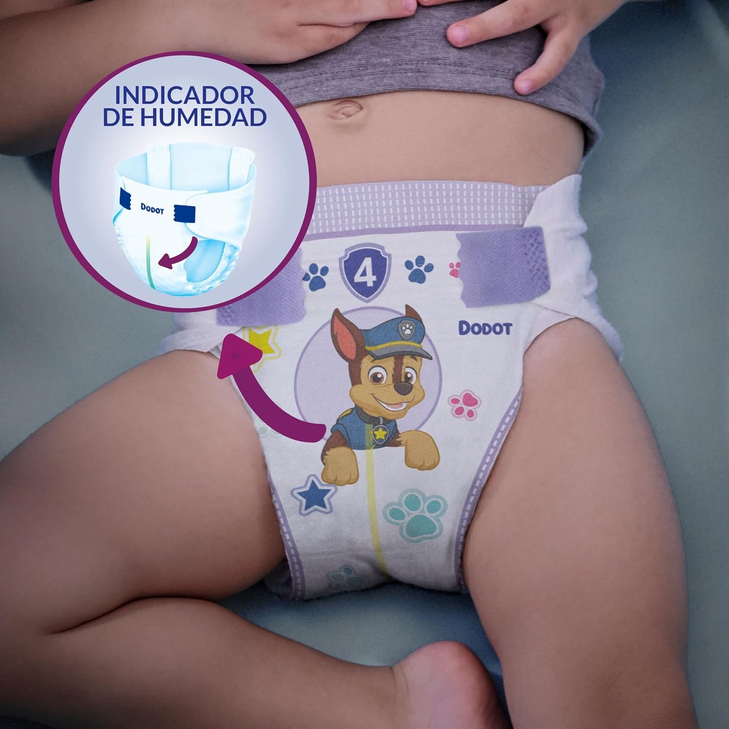 Dodot Pañales Bebé Activity, Talla 3 (6-10 kg), 168 Pañales, Hasta 12h de Protección Antifugas y Ajuste